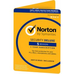 NORTON SECURITY DELUXE CZ 
